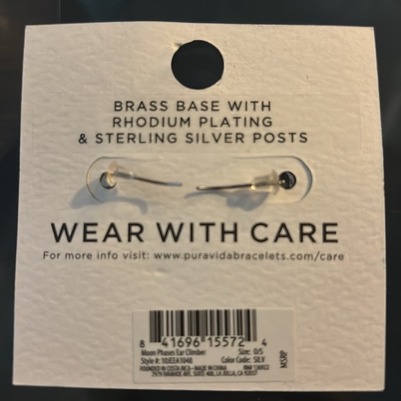 Puravida moon phases earrings - Picture 3 of 4